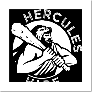 HERCULES HIRE Posters and Art